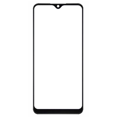 Replacement Front Glass For Nokia C210 White By - Maxbhi Com