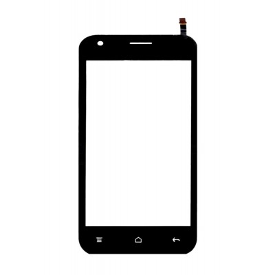 Touch Screen Digitizer For Intex Cloud Y5 Black By - Maxbhi Com