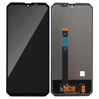 Lcd With Touch Screen For Blackview Bv6200 Pro Black By - Maxbhi Com