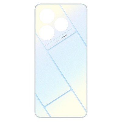 Back Panel Cover For Tecno Pop 8 White - Maxbhi Com