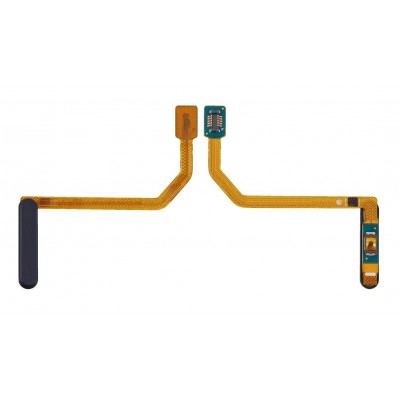 Fingerprint Sensor Flex Cable For Samsung Galaxy A15 Black By - Maxbhi Com