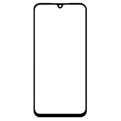 Replacement Front Glass For Samsung Galaxy A15 Black By - Maxbhi Com