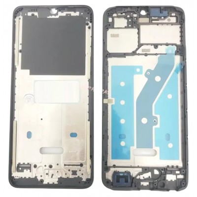 Lcd Frame Middle Chassis For Itel A70 White By - Maxbhi Com