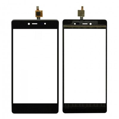 Touch Screen Digitizer For Micromax Canvas 5 Black By - Maxbhi Com