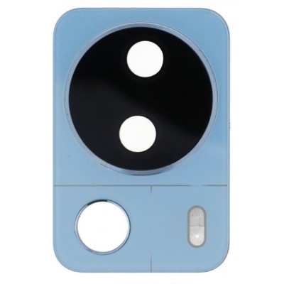Camera Lens Glass With Frame For Xiaomi 13 Lite Light Blue By - Maxbhi Com