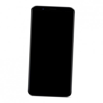 Camera Lens Glass with Frame for Oppo R11s Plus Black