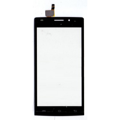 Touch Screen for Lava Iris Fuel 25 - Black