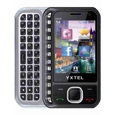 Touch Screen for Yxtel H555 FM - Black