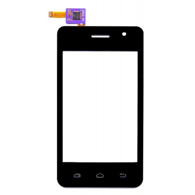 Touch Screen Digitizer For Intex Aqua P3 Black By - Maxbhi Com