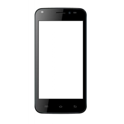 Touch Screen Digitizer For Intex Aqua Q1 Plus Black By - Maxbhi.com