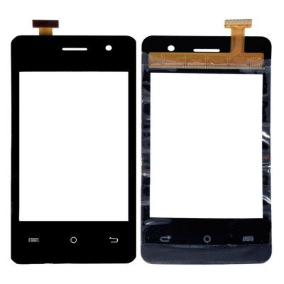Touch Screen Digitizer For Intex Aqua V Plus Black By - Maxbhi Com