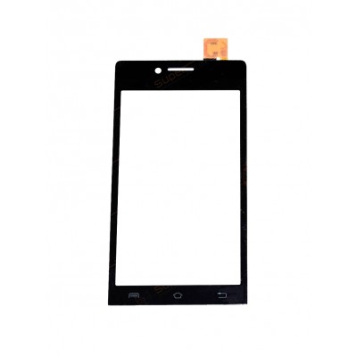 Touch Screen Digitizer For Lava Iris 444 Black By - Maxbhi Com