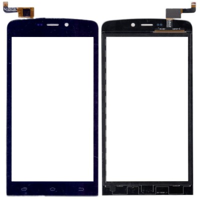 Touch Screen Digitizer For Spice Stellar 518 Black By - Maxbhi Com