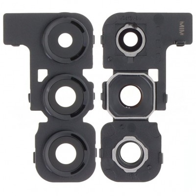 Camera Lens Glass with Frame for Samsung Galaxy A25 5G White