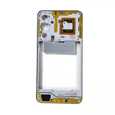 Middle Frame Ring Only For Samsung Galaxy A25 5g White By - Maxbhi Com
