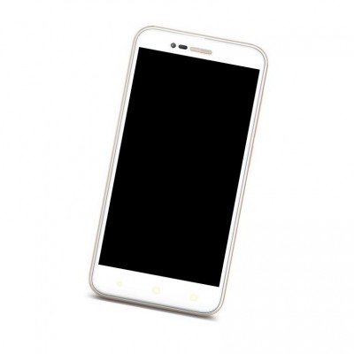 Middle Frame Ring Only For Vodafone Smart Prime 7 White By - Maxbhi Com