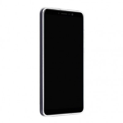 Camera Lens Glass with Frame for Wiko Y80 Black