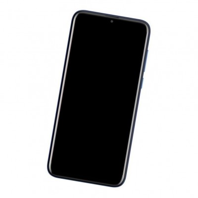 Camera Lens Glass with Frame for Gionee F10 Blue