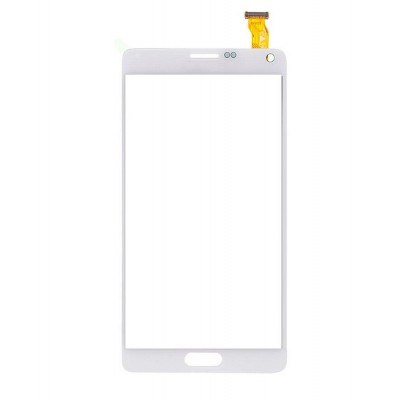 Touch Screen Digitizer For Samsung Galaxy Note 4 Duos Smn9100 White By - Maxbhi.com