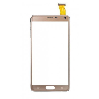 Touch Screen Digitizer For Samsung Galaxy Note 4 Gold By - Maxbhi.com