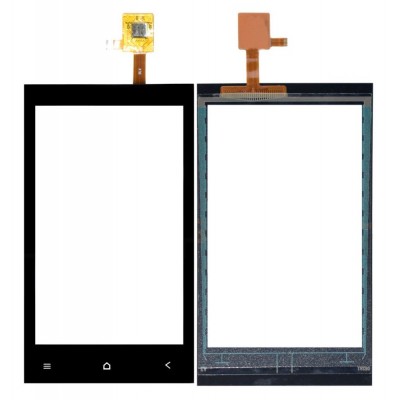 Touch Screen Digitizer For Spice Stellar 439 Black By - Maxbhi Com
