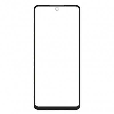 Replacement Front Glass For Tcl 40 Nxtpaper Black By - Maxbhi Com