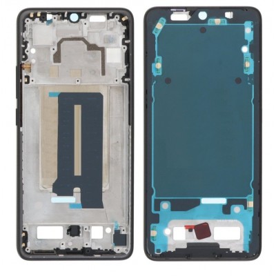 Lcd Frame Middle Chassis For Xiaomi Poco X6 Pro Black By - Maxbhi Com