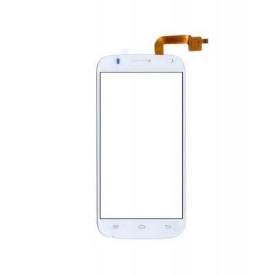 Touch Screen Digitizer For Intex Aqua I5 Octa White By - Maxbhi.com