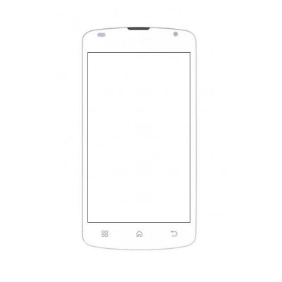 Touch Screen Digitizer For Intex Aqua Superb White By - Maxbhi.com