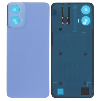 Back Panel Cover For Motorola Moto G34 5g Blue - Maxbhi Com
