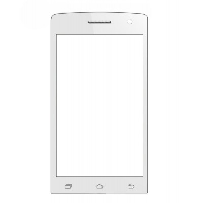 Touch Screen Digitizer For Hitech Amaze S430 Plus White By - Maxbhi.com