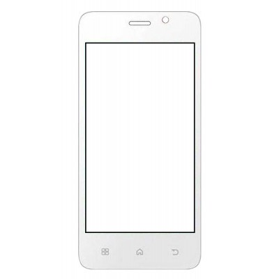 Touch Screen Digitizer For Intex Aqua Amoled White By - Maxbhi Com