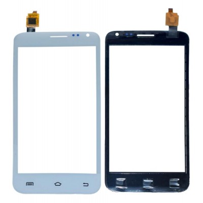 Touch Screen Digitizer For Micromax Canvas Blaze Mt500 White By - Maxbhi Com