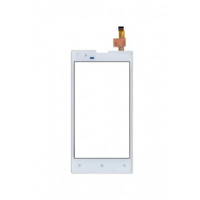 Touch Screen Digitizer For Spice Stellar Mi497 White By - Maxbhi.com