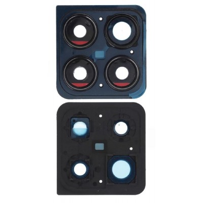 Camera Lens Glass With Frame For Xiaomi Poco X6 Pro Black By - Maxbhi Com