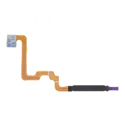 Fingerprint Sensor Flex Cable For Xiaomi Redmi 12 Black By - Maxbhi Com