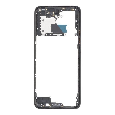 Middle Frame Ring Only For Xiaomi Redmi 12 Black By - Maxbhi Com