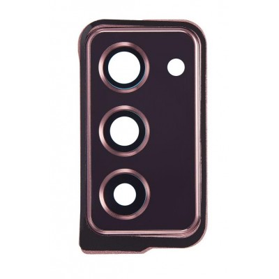 Camera Lens Glass With Frame For Samsung Galaxy Z Fold 2 Brown By - Maxbhi Com
