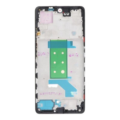 Lcd Frame Middle Chassis For Xiaomi Redmi Note 12 Pro Plus 5g Black By - Maxbhi Com