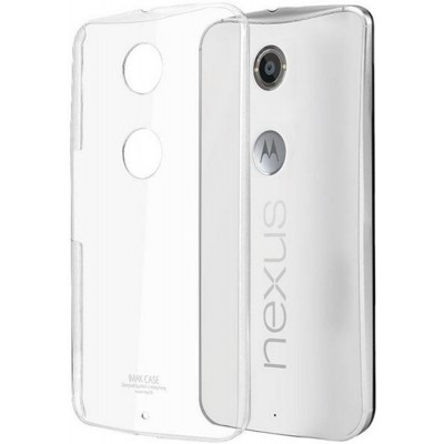 Transparent Back Case for Motorola Nexus 6