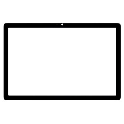 Replacement Front Glass For Doogee T10s Grey By - Maxbhi Com