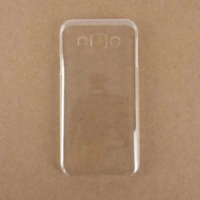 Transparent Back Case for Samsung E500M with dual SIM
