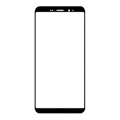 Replacement Front Glass For Ulefone Armor X12 Pro Black By - Maxbhi Com
