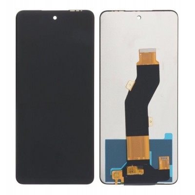Lcd With Touch Screen For Infinix Smart 8 Black By - Maxbhi Com