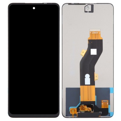 LCD with Touch Screen for Infinix Smart 8 Global Black