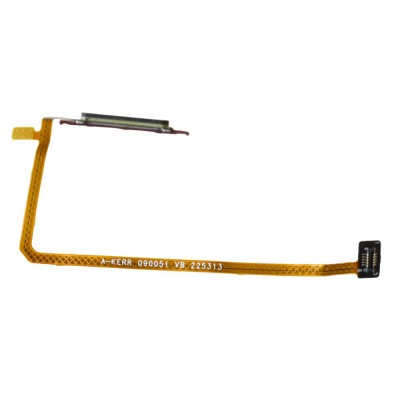Fingerprint Sensor Flex Cable For Tcl 40 Xl Black By - Maxbhi Com