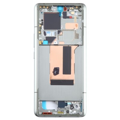 Lcd Frame Middle Chassis For Xiaomi 13 Ultra Green By - Maxbhi Com