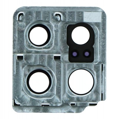Camera Lens Glass With Frame For Huawei Mate 20 White By - Maxbhi Com