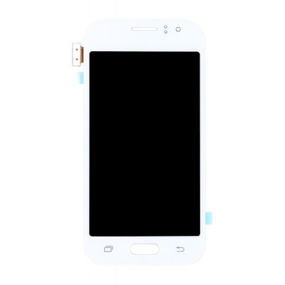 Lcd With Touch Screen For Samsung Galaxy J1 White By - Maxbhi Com