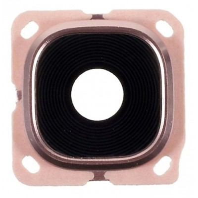 Camera Lens Glass With Frame For Samsung Galaxy C5 Rose Gold By - Maxbhi Com